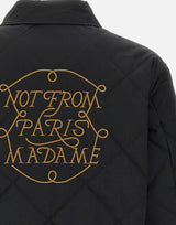 "La veste slogam tresses" JT236 PL163BLACK DROLE DE MONSIEUR