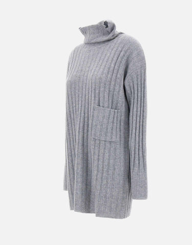Abito in lana e cashmere CF5317MS019 02056 LIU-JO