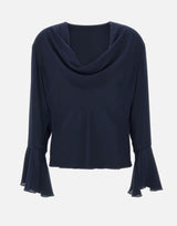 Blusa in georgette CA5374TS066 X0234 LIU-JO
