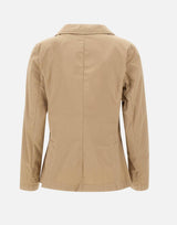 Blazer in cotone SABI KHAKI TRUE AVENUE