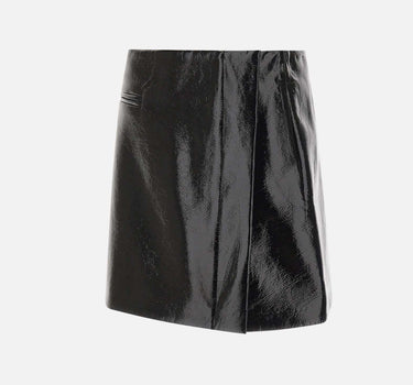 "One minute vinyl skirt" 425CJU316VY0014 BLACK COURREGES