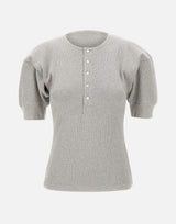 "Grey Marl sweater" 1425JTP006684A GREY VICTORIA BECKHAM