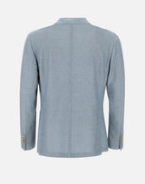 Blazer in lino e cotone K70GIAA06 TES0K10008 ELEVENTY