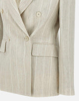 Blazer in lana e lino K85GIAF02 TES0K02602 ELEVENTY