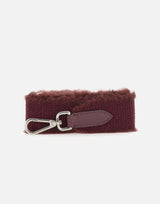 Tracolla "Mohair40" TR125GC MHAIRWINEBERRY GIANNI CHIARINI