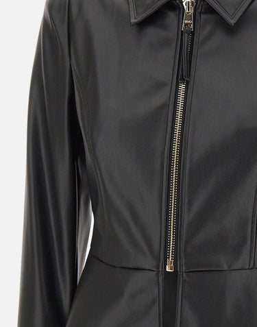 Giacca slim-fit in tessuto spalmato<BR/><BR/> CF5203E0624 22222 LIU-JO