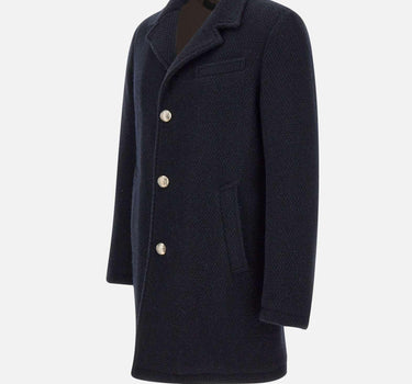 Cappotto  in lana e mohair 4W20L420TMT U46 GMS75