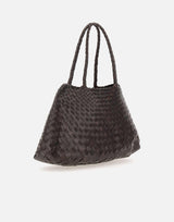 Borsa "Santa Croce" in pelle 8892 BROWN DRAGON DIFFUSION