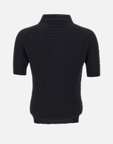 Polo "Skipper" in crepe di cotone PL1MCSK CR14D990 FILIPPO DE LAURENTIIS