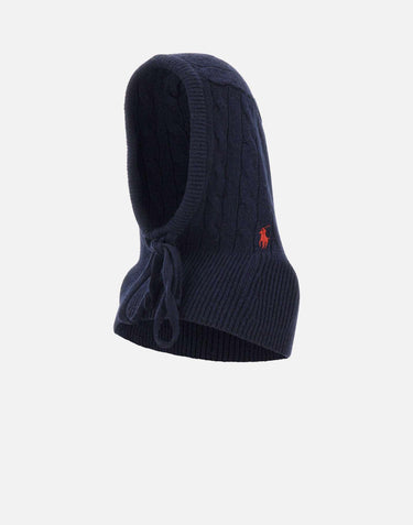 Balaclava in lana e cashmere 455981427 002 POLO RALPH LAUREN