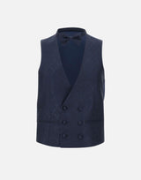 Gilet e papillon da cerimonia in misto seta 91CT07 3197185002 CORNELIANI