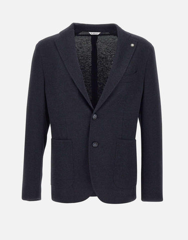Blazer in viscosa e lana 3732G2728M 24369689 MANUEL RITZ