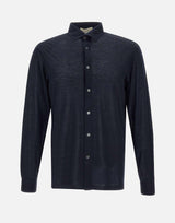 Camicia in lana royal merino CAMLSP JWOOL890 FILIPPO DE LAURENTIIS