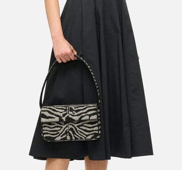 "Tommy Beaded bag" 2089204 BKWH STAUD