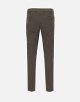 Pantaloni "DVR33 " in cotone e seta DVR33R022 TC400 DEVORE'