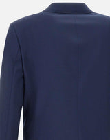 Blazer "H Huge" in lana rigenerata 50537537 463 BOSS