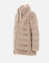 Piumino con pelliccia PI002123D 126301985 HERNO