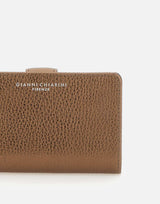 "Wallet grain" PFWBW13757 GRNLMTOASTED GIANNI CHIARINI