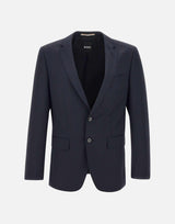 Blazer in fresco lana 50469171 401 BOSS