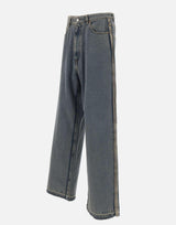 Jeans a gamba larga SH0LA0025 S30844963 MM6 MAISON MARGIELA