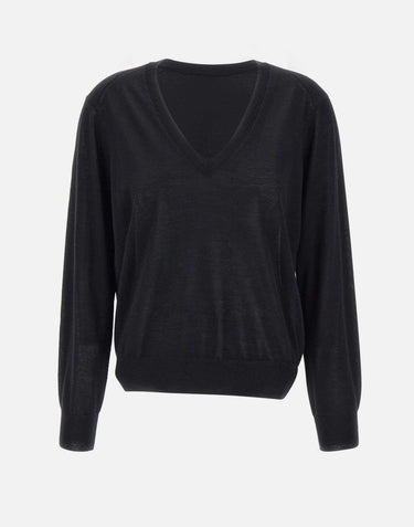 Maglia "Julio" in cashmere JULIO BLACK LOULOU DE SAISON