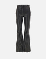 Pantaloni flare in tessuto spalmato CF5016E0624 22222 LIU-JO