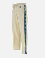 "La Track Pants Tresse" SP007 PL135OFFWHITE DROLE DE MONSIEUR