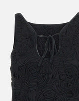 "Flower mesh Boatneck top" 113614 100 ROTATE BIRGER CHRISTENSEN