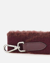 Tracolla "Mohair40" TR125GC MHAIRWINEBERRY GIANNI CHIARINI
