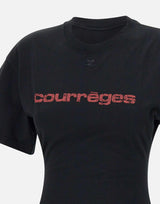 T-shirt in cotone 125JTS168JS0112 B087 COURREGES