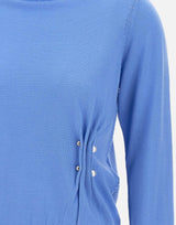 Maglia in lana con perle CF5041MA82O X0713 LIU-JO