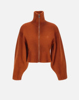 Cardigan in lana e cashmere 251WCD00009 KWS010SP107 THE ATTICO
