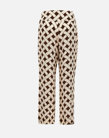 Pantaloni "Isotta"  in viscosa 3030499612506057 CHOC RIXO