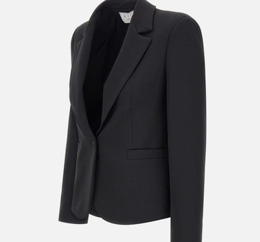 Blazer in crepe RI1CO016 0001 KAOS