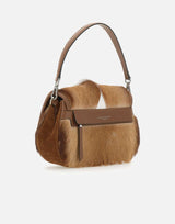 Borsa a spalla "Helena Round" in pelle BS12058 SPBOKNATURALE GIANNI CHIARINI