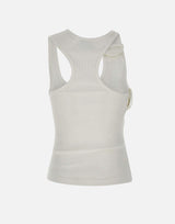 Top "Double Buckle" in cotone 125JDE118JS0194 0001 COURREGES