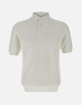 Polo in crepe di cotone PL1MC CR14P001 FILIPPO DE LAURENTIIS