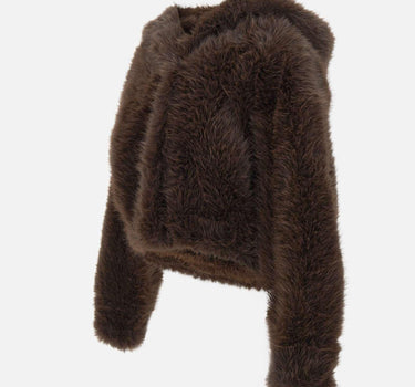 "Mink Ecofur jacket" MINKJACKET BROWN BB COUTURE