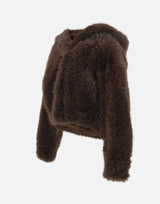 "Mink Ecofur jacket" MINKJACKET BROWN BB COUTURE