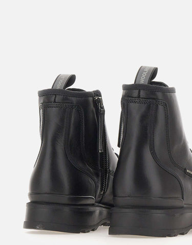 Stivali in pelle WFW252581 1B011 WOOLRICH