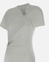 Abito in cotone stretch 25PJRO062CO0555 P100 RABANNE
