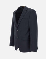 Blazer "H Huge" in lana rigenerata 50537537 404 BOSS