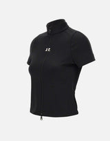 Top "Interlock Zipped" 325JTO446JS0250 BLACK COURREGES