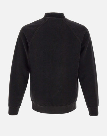 "Brushed Emerized Diagonal Fleece Mockneck Sweatshirt"<BR/> 19CMSS250A 006614G999 C.P. COMPANY