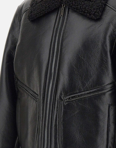 Giacca in ecopelle OZ406815 9000 ICEBERG