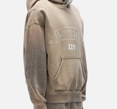 Felpa "HWT Fleece" P401 HFGS425GREY PURPLE BRAND