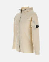 "Lambswool GRS Hooded Full Zip Sweater" 19CMKN057A 110149A103 C.P. COMPANY