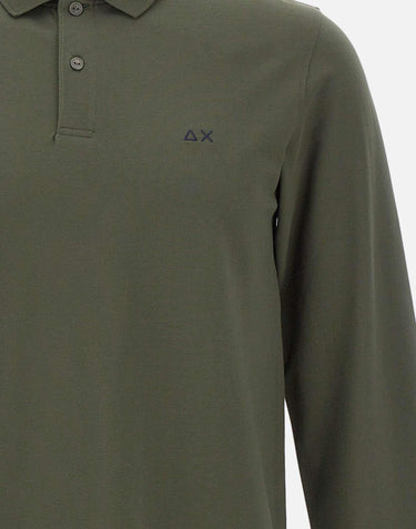 Polo in piqué di cotone<BR/> A45108 74 SUN68