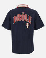 "La Chemise Drole Sport" SH221 PL160NAVY DROLE DE MONSIEUR