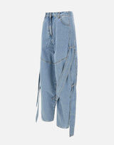Jeans "Sky Blue" 251WCP00279 DDD085AA024 THE ATTICO